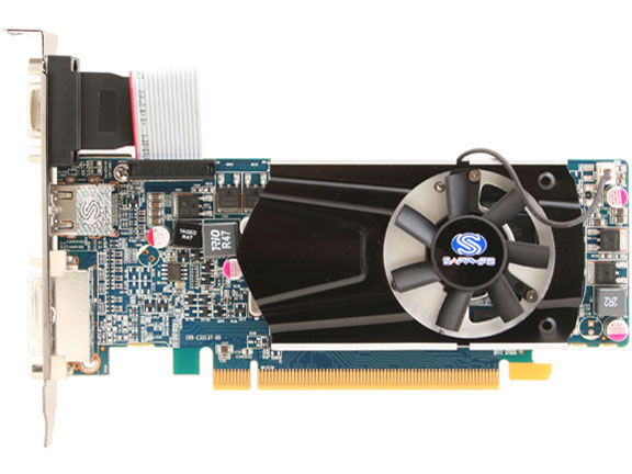 SAPPHIRE HD6570 1G DDR3 PCI-E HDMI/DVI-D/VGA [PCIExp 1GB]