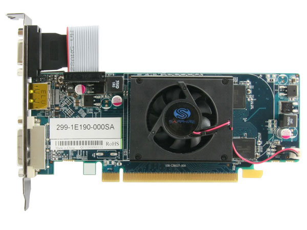 SAPPHIRE HD6450 512M GDDR5 PCI-E VGA/DVI-D/DP [PCIExp 512MB]