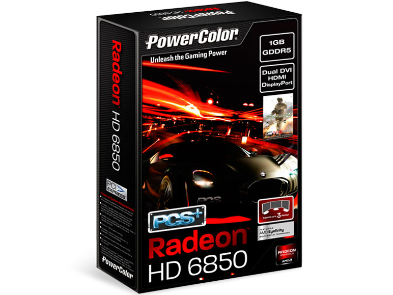 PowerColor PCS+ HD6850 1GB GDDR5 (CALL OF DUTY EDITION) AX6850 1GBD5-PPDHG [PCIExp 1GB]