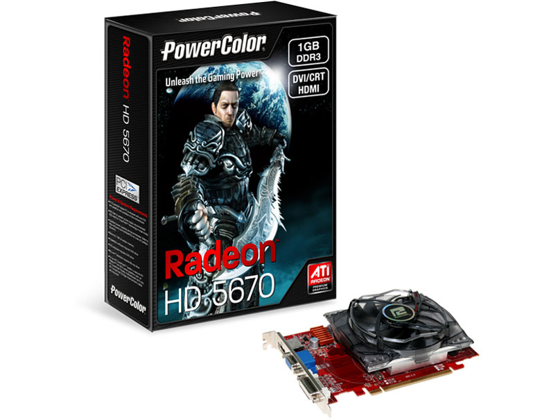 PowerColor HD5670 1GB DDR3 AX5670 1GBK3-H [PCIExp 1GB]