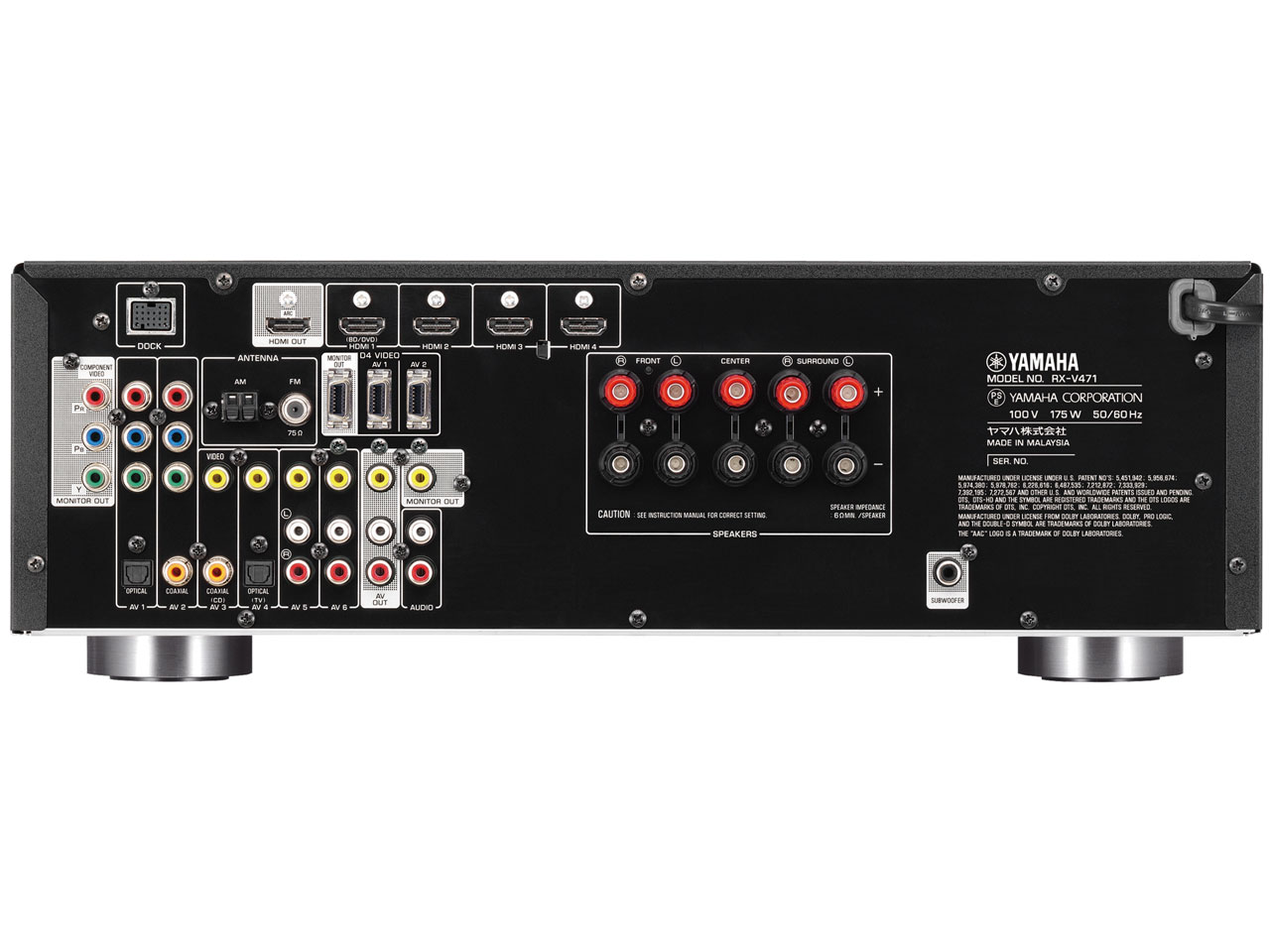 RX-V471(B) [�u���b�N]