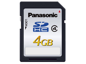 パナソニック SDHCメモリーカード 4GB RP-SDL04GJ1K 取扱説明書