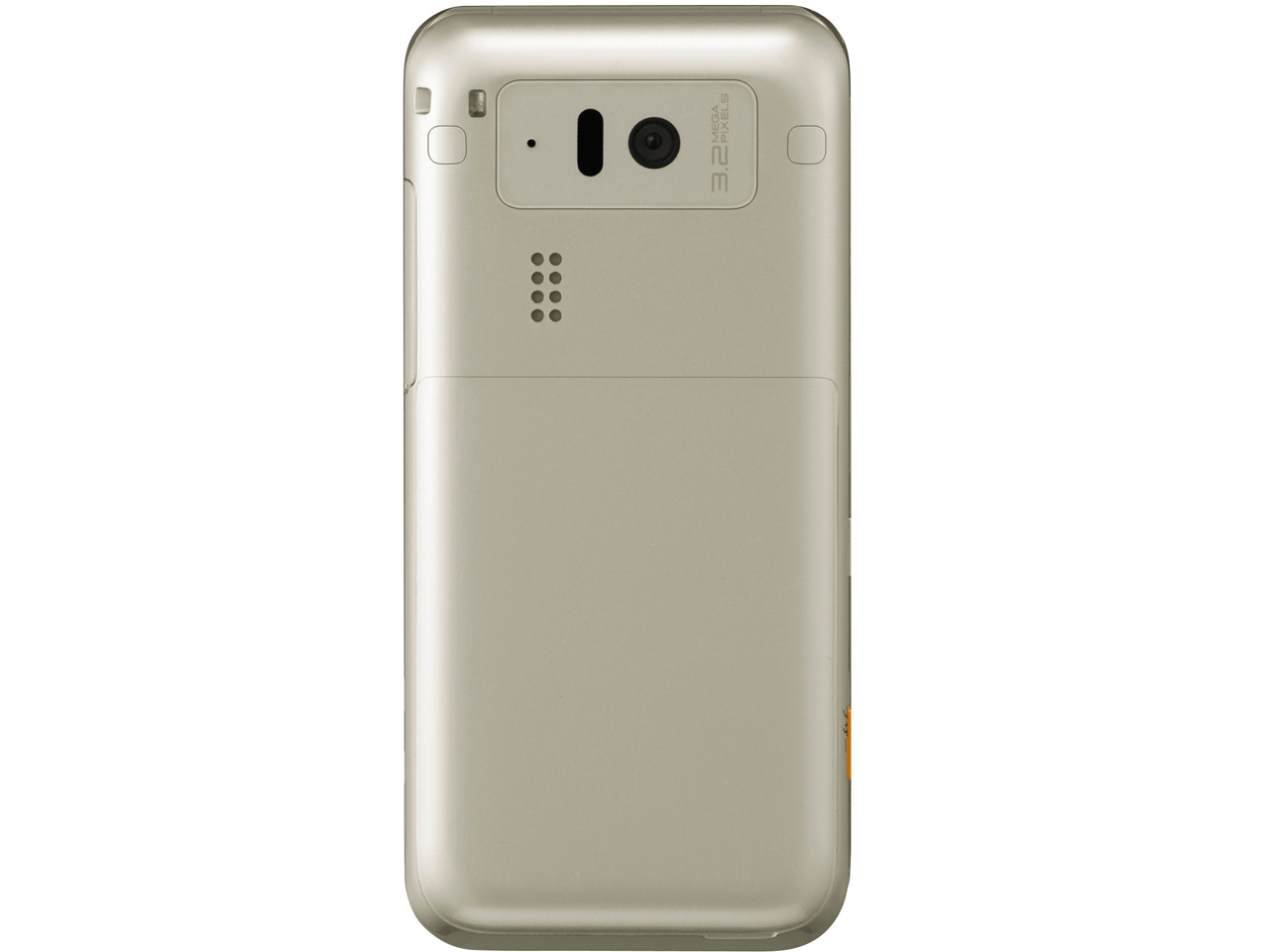 『本体 閉じ 背面』 かんたん携帯 SoftBank 008SH [ムーンシルバー] の製品画像