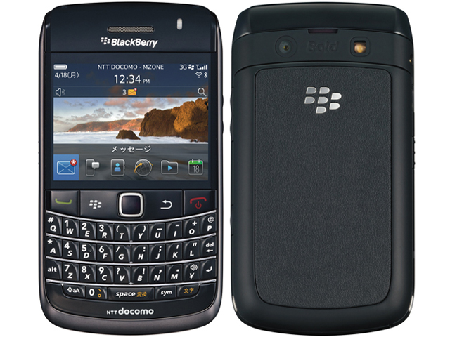 価格.com - BlackBerry Bold 9780 docomo の製品画像