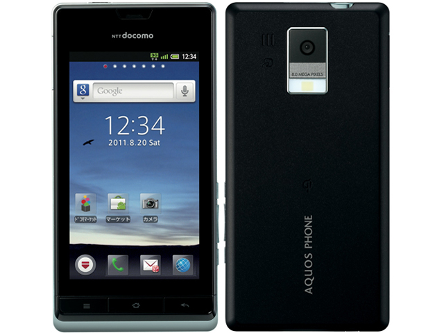 AQUOS PHONE f SH-13C docomo [Black] �̐��i�摜