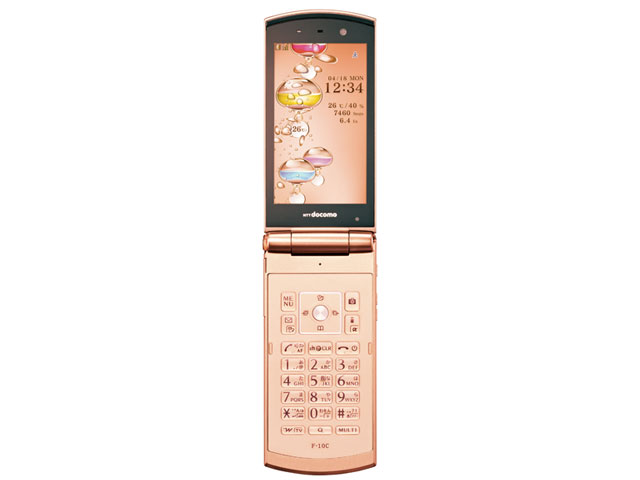 docomo STYLE series F-10C [ROSE GOLD]