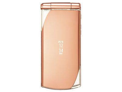 docomo STYLE series F-10C [ROSE GOLD]