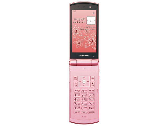 docomo STYLE series F-10C [COSMETIC PINK]