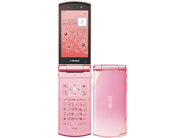 docomo STYLE series F-10C [COSMETIC PINK] ̐i摜