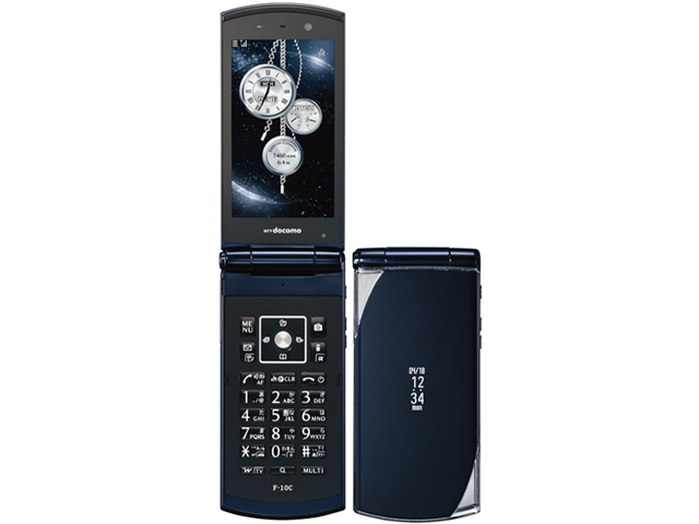 docomo STYLE series F-10C [PRECIOUS BLACK] ̐i摜