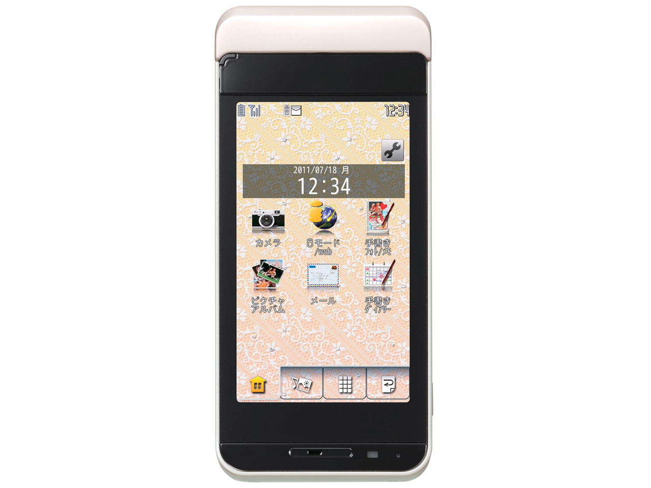 docomo STYLE series P-04C [White]