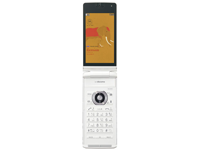 docomo PRIME series CA-01C [pearl white]