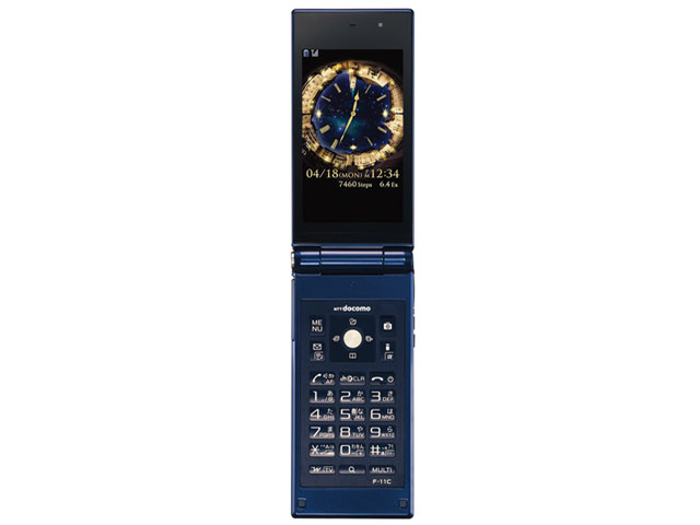 docomo SMART series F-11C [NAVY]