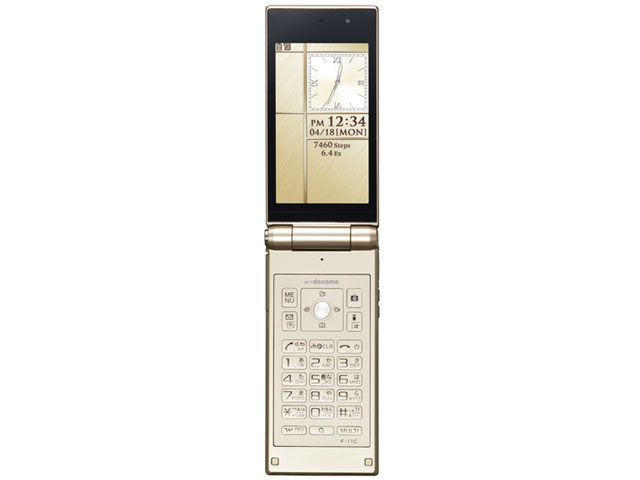 w{ J ʁx docomo SMART series F-11C [GOLD] ̐i摜