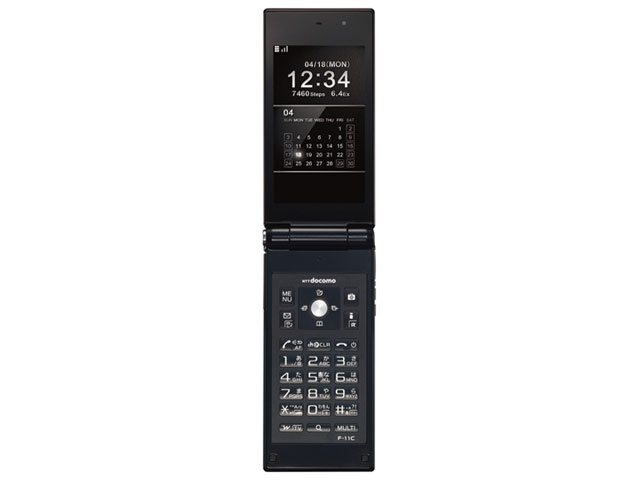 w{ J ʁx docomo SMART series F-11C [BLACK] ̐i摜