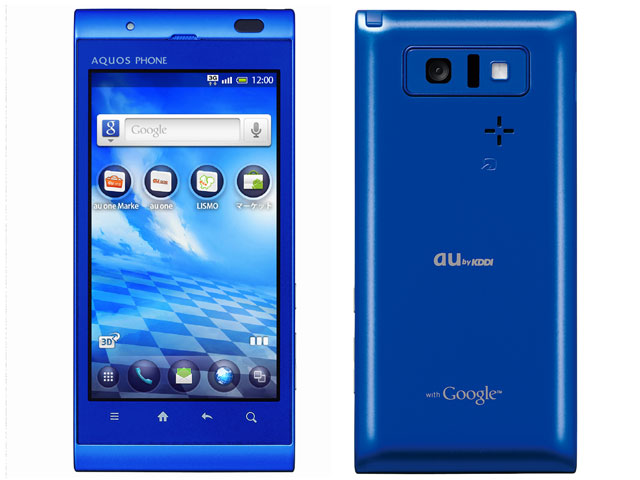 AQUOS PHONE IS11SH au [���s�X�u���[] �̐��i�摜