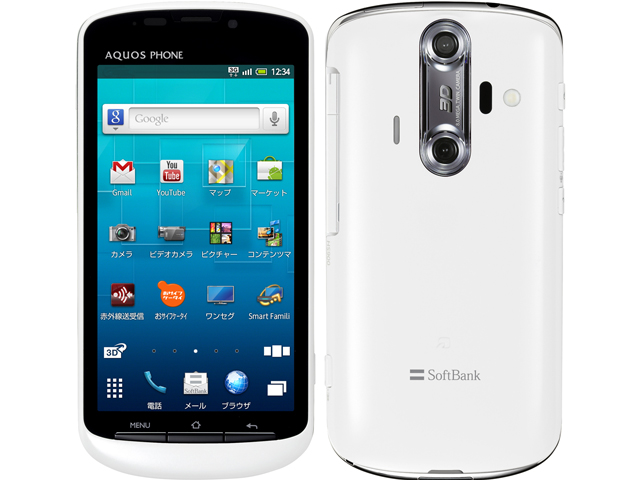 AQUOS PHONE 006SH SoftBank [�z���C�g] �̐��i�摜