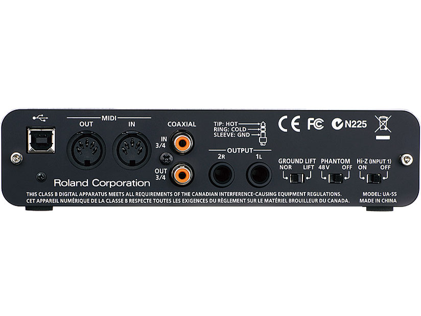 価格 Com 本体 背面 Quad Capture Ua 55 の製品画像