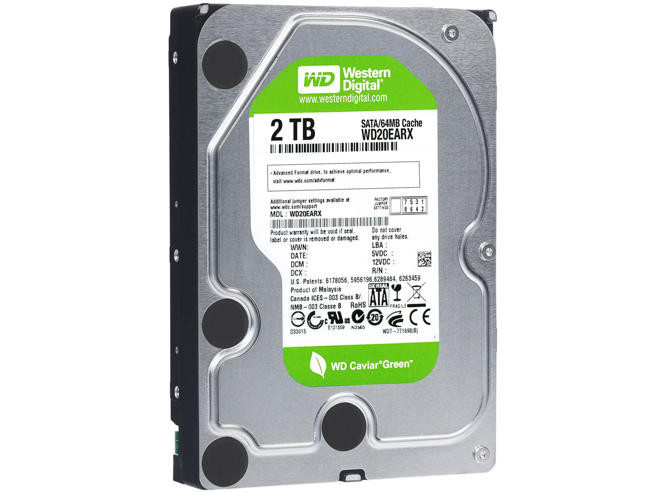 WD20EARX [2TB SATA600]