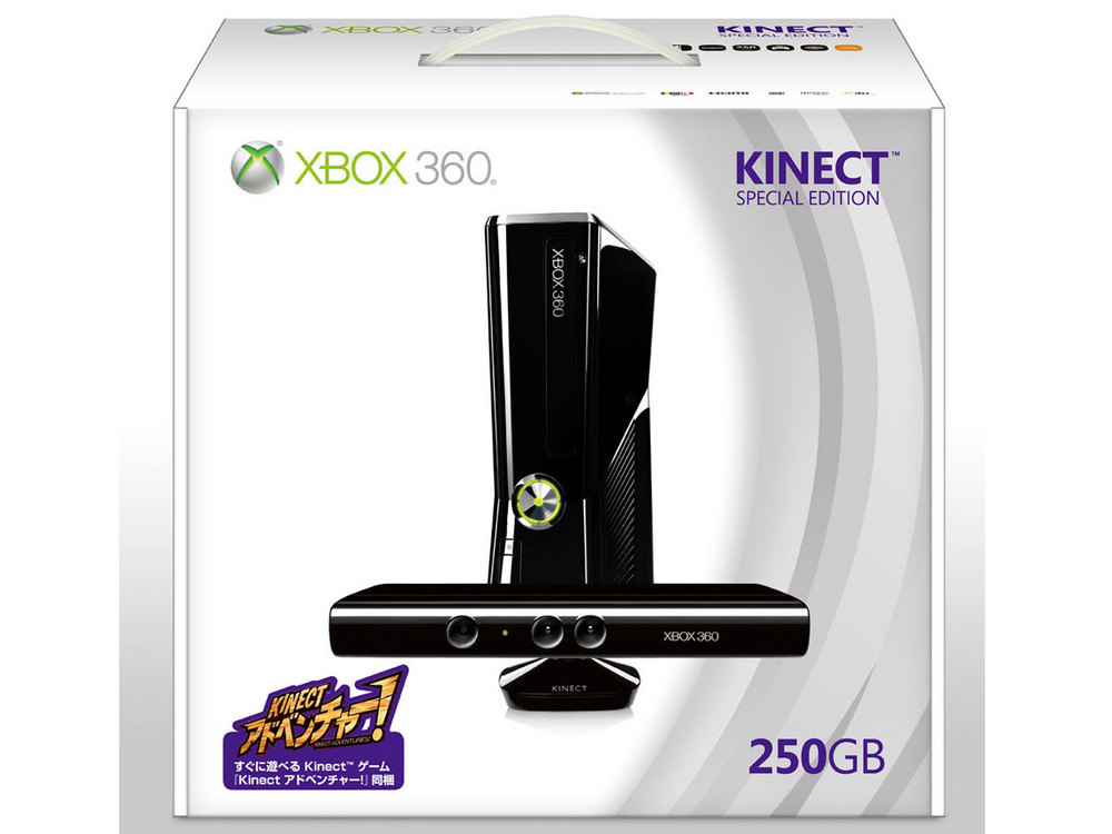 Xbox 360 250GB + Kinect [�X�y�V���� �G�f�B�V���� 2011/06/02]