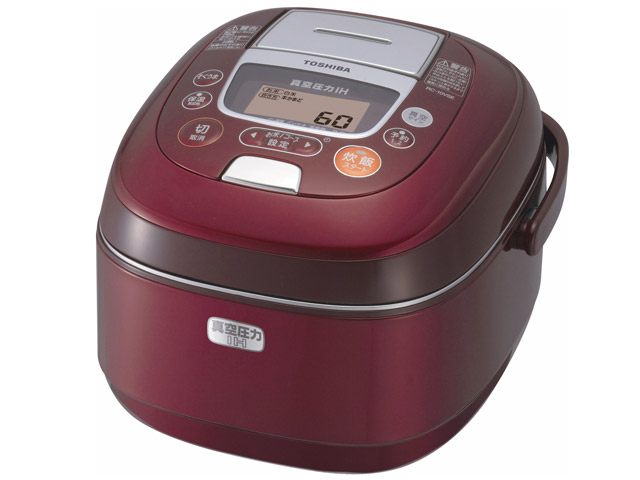 TOSHIBA RC-10VSE 炊飯器 ワインレッド 東芝 真空圧力 かまど炊き RC-10VSE(R) [グランレッド] 価格比較