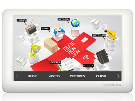 COWON 3D 3D-64G-WH [�z���C�g] �̐��i�摜