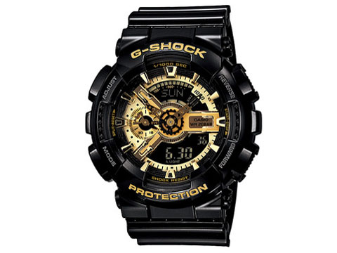 G-SHOCK ブラックxゴールドシリーズ GA-110GB-1AJF