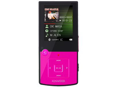 KENWOOD MG-G708-R デジタルオーディオプレーヤー Media Keg 8GB レッド g6bh9ry JVCケンウッド、「Supreme」搭載の“Media Keg”新製品「MG-G708