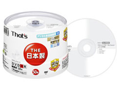 DR-C12WTY50BNT [DVD-R 16�{�� 50���g] �̐��i�摜