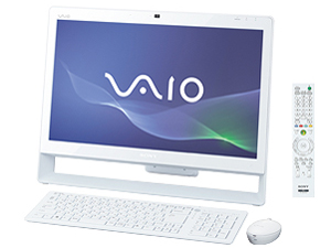 VAIO J�V���[�Y VPCJ216FJ/W [�z���C�g] �̐��i�摜