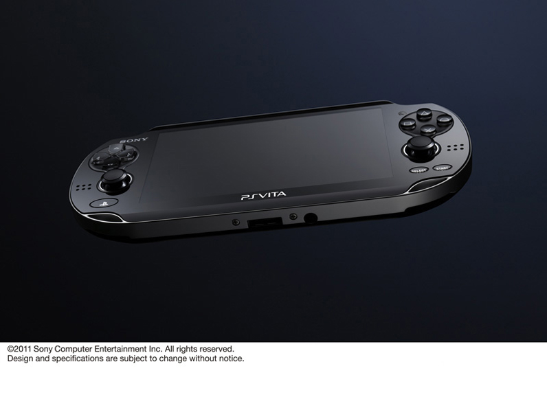 PlayStation Vita (�v���C�X�e�[�V���� ���B�[�^) 3G/Wi-Fi���f�� PCH-1100 AB01 [�N���X�^���E�u���b�N]
