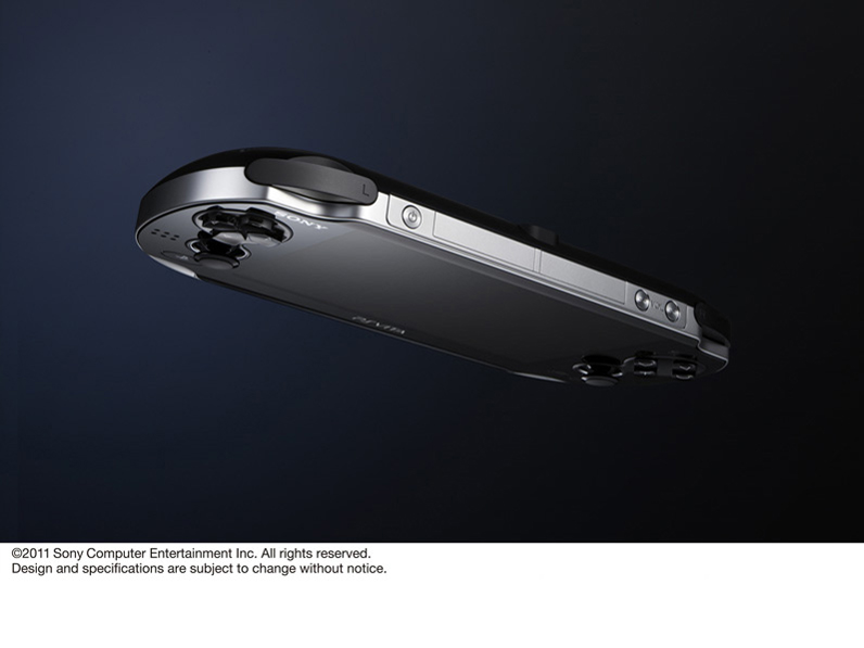 PlayStation Vita (�v���C�X�e�[�V���� ���B�[�^) 3G/Wi-Fi���f�� PCH-1100 AB01 [�N���X�^���E�u���b�N]