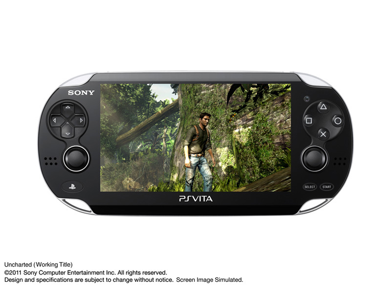 PlayStation Vita (�v���C�X�e�[�V���� ���B�[�^) 3G/Wi-Fi���f�� PCH-1100 AB01 [�N���X�^���E�u���b�N]