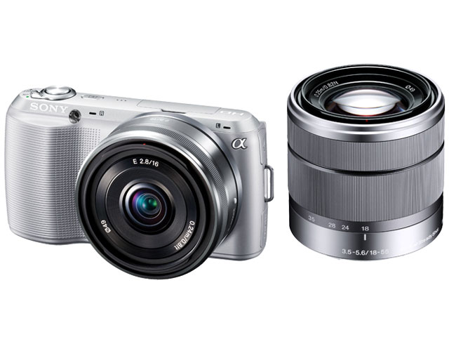 SONY α NEX-C3D ダブルレンズキット（ボディ シルバー） SONY α NEX-C3D ダブルレンズキット [ブラック] 価格比較 - 価格.com