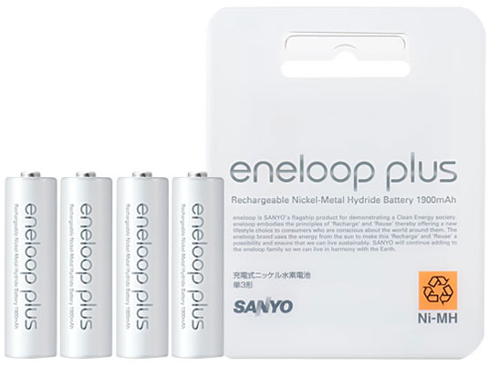 eneloop plus HR-3UPT-4BP �̐��i�摜