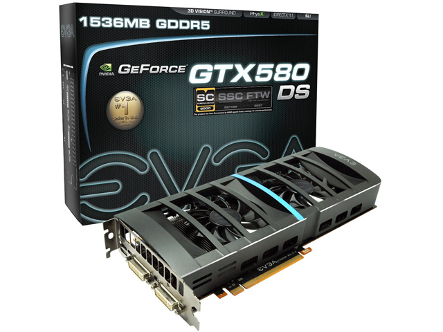 GeForce GTX 580 DS Superclocked 015-P3-1587-KR [PCIExp 1.5GB] �̐��i�摜