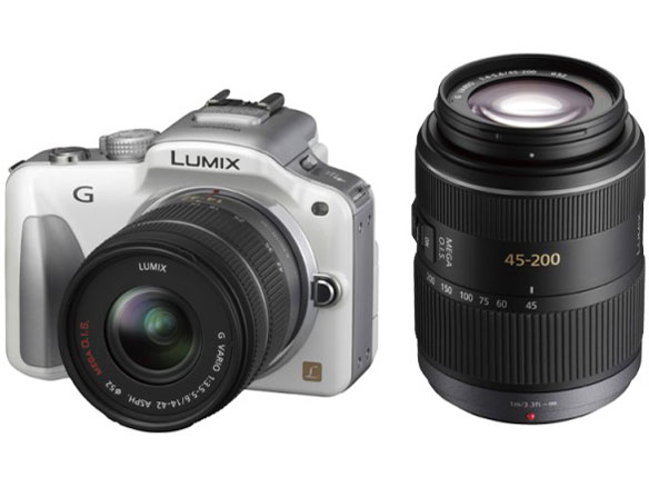 パナソニック DMC-GF3W デジタルカメラ ダブルレンズキット Panasonic