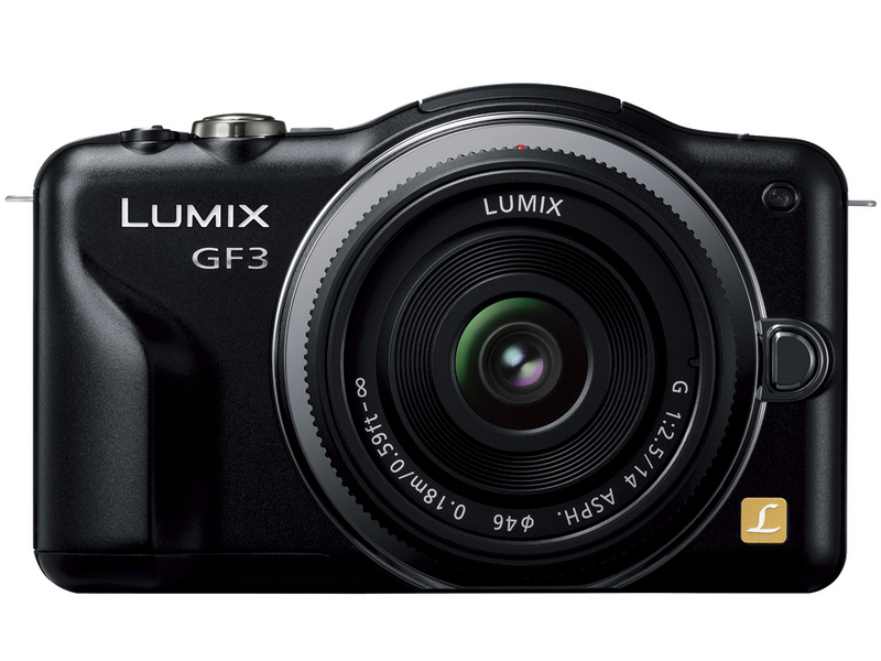 LUMIX DMC-GF3W-K �_�u�������Y�L�b�g [�G�X�v���u���b�N]