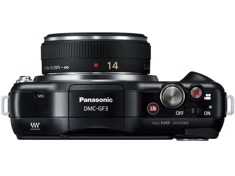 LUMIX DMC-GF3W-K �_�u�������Y�L�b�g [�G�X�v���u���b�N]