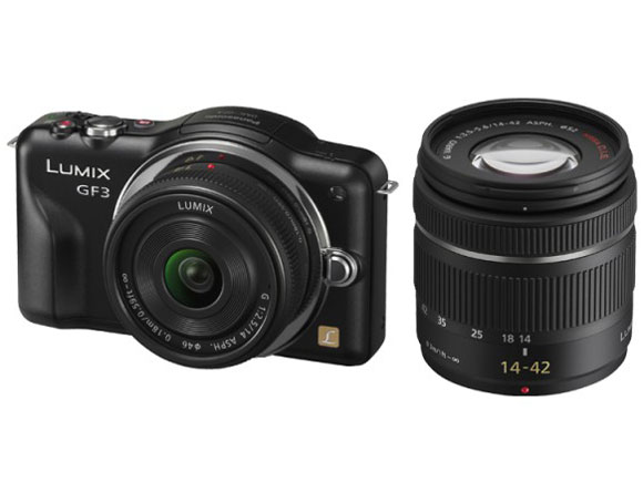 Pamasonic LUMIX DMC-GF3W ダブルレンズキット パナソニック LUMIX DMC-GF3W-W ダブルレンズキット [シェル