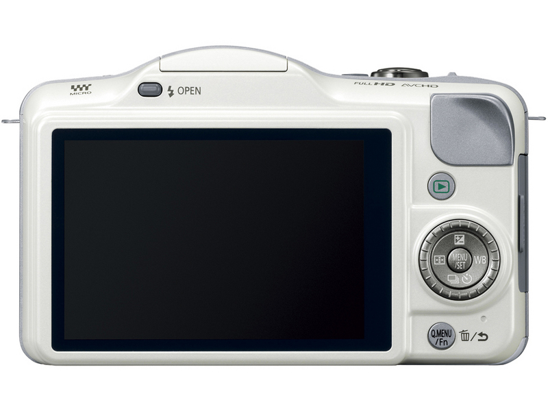 LUMIX DMC-GF3W-W �_�u�������Y�L�b�g [�V�F���z���C�g]