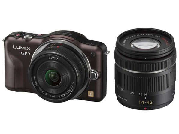 パナソニック LUMIX DMC-GF3W-W ダブルレンズキット [シェル