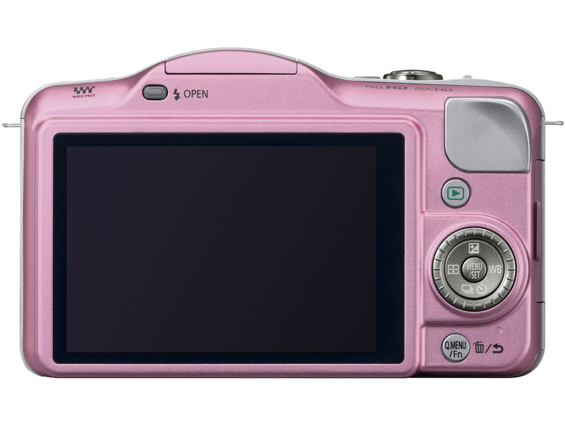 LUMIX DMC-GF3W-P �_�u�������Y�L�b�g [�t�F�A���[�s���N]