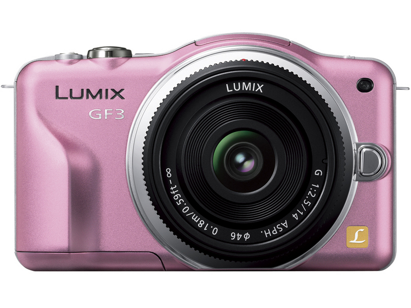LUMIX DMC-GF3W-P �_�u�������Y�L�b�g [�t�F�A���[�s���N]