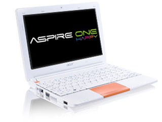 Aspire One HAPPY2 AOHAPPY2-N71B/O [�p�p�C���~���N] �̐��i�摜