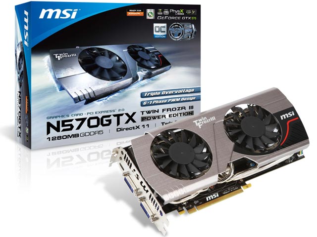 N570GTX Twin Frozr III Power Edition/OC [PCIExp 1280MB] �̐��i�摜