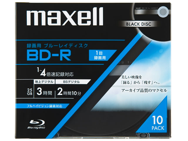 BR25VFBLB.10S [BD-R 4�{�� 10���g] �̐��i�摜