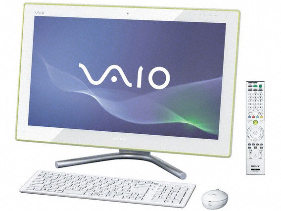 VAIO L�V���[�Y VPCL22AJ Core i7+�������[8GB+�u���[���C+TV�`���[�i�[���ڃ��f�� [�z���C�g] �̐��i�摜