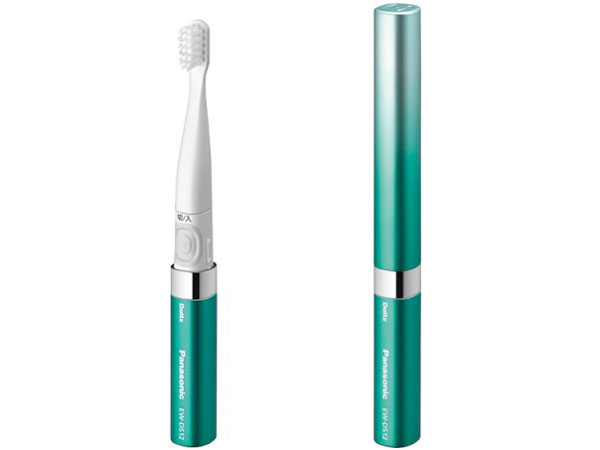 音波振動ハブラシ ポケットドルツ EW-DS12-EG [エメラルドグリーン]
