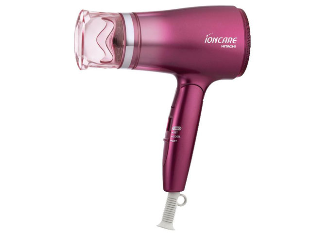 HITACHI マイナスイオンドライヤー　新品未使用 ピンク 日立 イオンケア ドライヤー ピンク - メルカリ